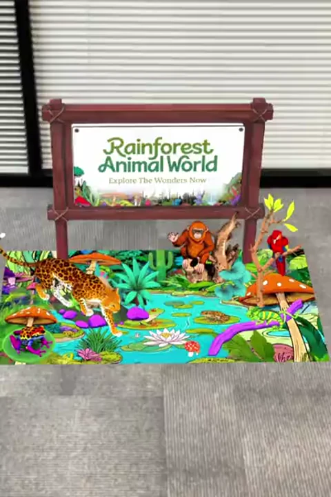 AR Children's Science Book Rainf